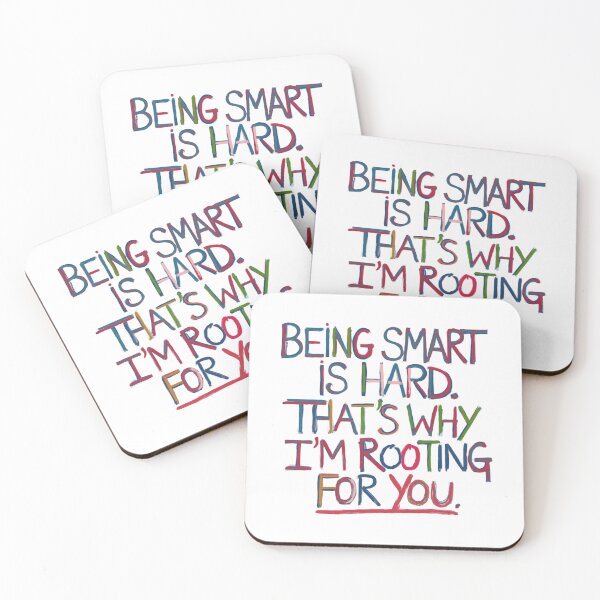 Item preview, Being smart is hard, funnyfits70, Humor, Funny,  designed and sold by FunnyFits70.