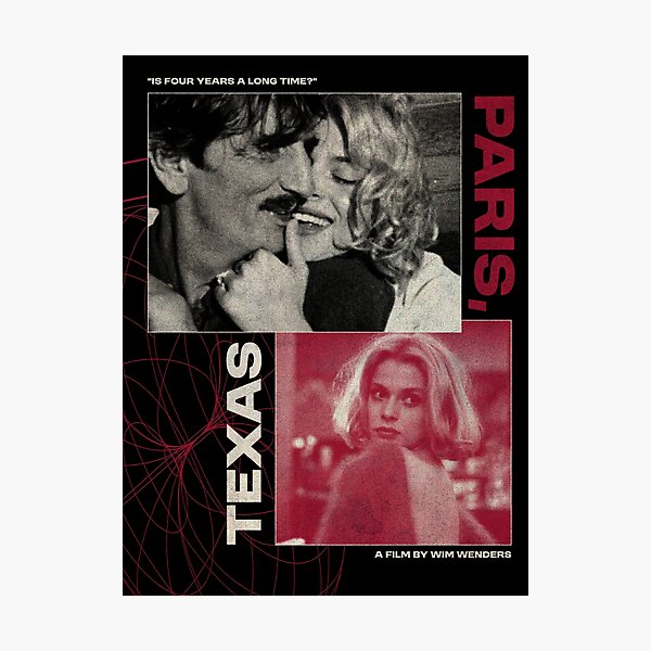 Item preview, Paris, Texas (1984) - Poster designed and sold by trugirlpink.