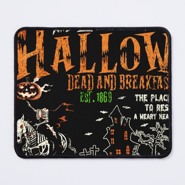 Item preview, Sleepy Hollow Dead And Breakfast Cowboy Halloween designed and sold by PrettyInk.