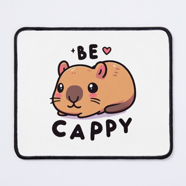 Item preview, Be Cappy - Cute Capybara designed and sold by PetShopShirts.