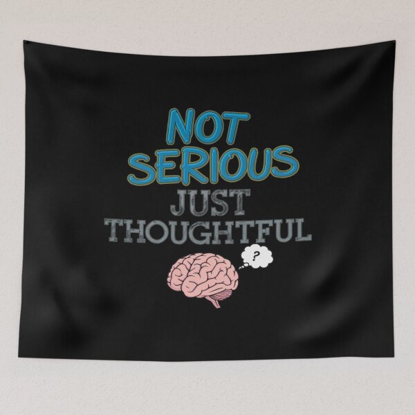 Item preview, I'm not serious, just thoughtful designed and sold by MarandSviet.