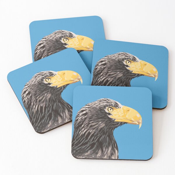 Item preview, Stellar's Sea Eagle Portrait designed and sold by GeoCreate.