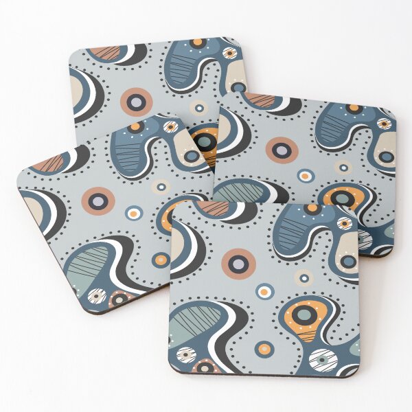 Item preview, shapes and dots abstract designed and sold by Zeewind.