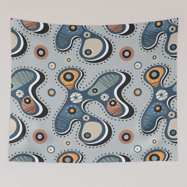 Item preview, shapes and dots abstract designed and sold by Zeewind.