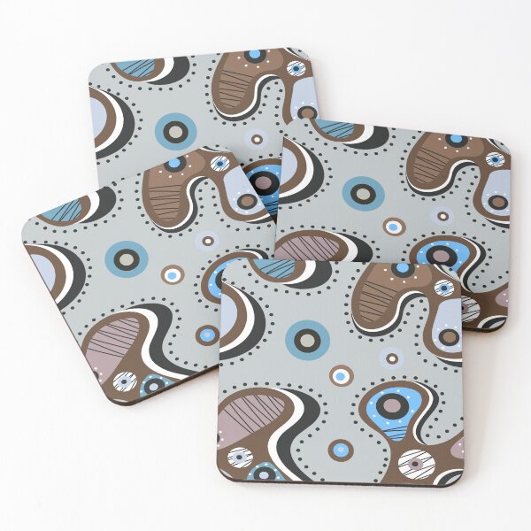 Item preview, shapes and dots abstract designed and sold by Zeewind.