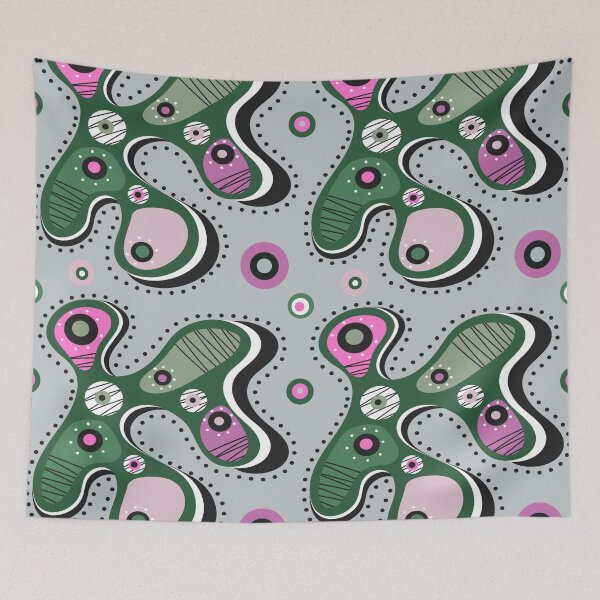 Item preview, shapes and dots abstract designed and sold by Zeewind.