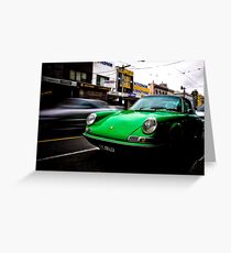 Chapel Street Porsche Greeting Card