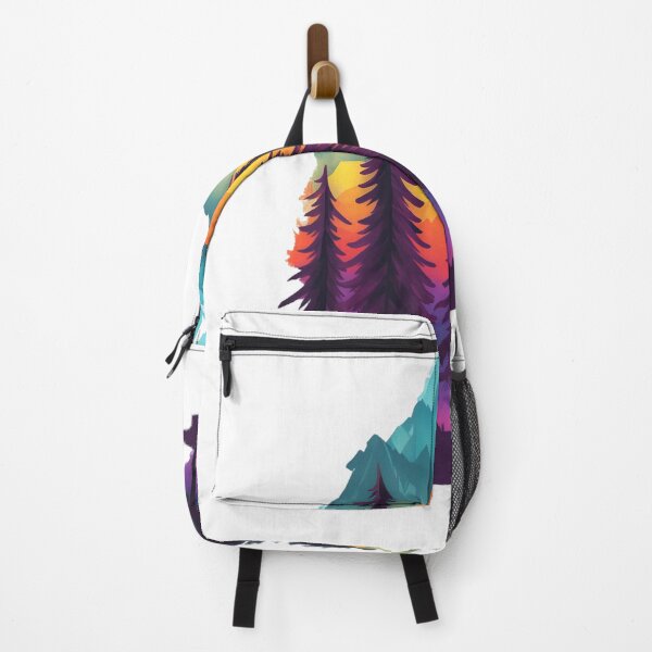 Item preview, Colorful Sunset Mountain Scene designed and sold by BeUniqueCo.