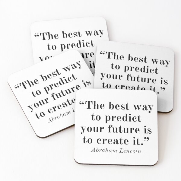Item preview, Abraham Lincoln Inspirational Phrase designed and sold by SoulQuot.