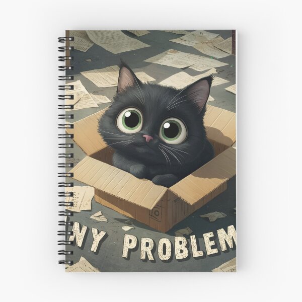 Item preview, Messy cat - Cardboard  designed and sold by lavka-xd.