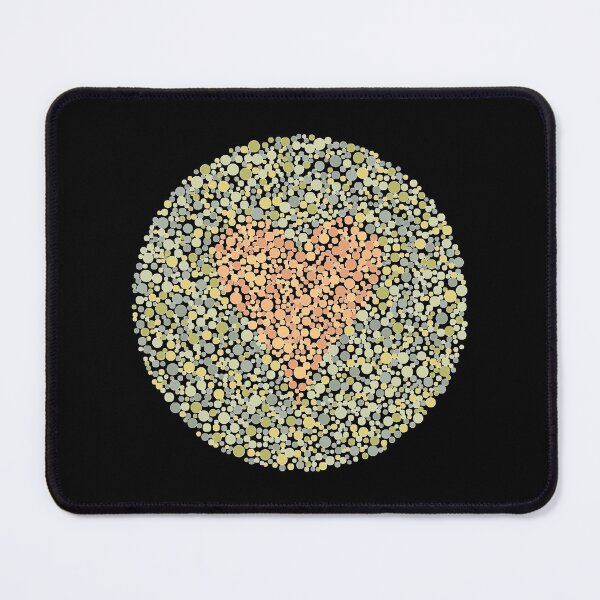 Item preview, Love Heart Colour Blind Test designed and sold by Logo-A-GoGo.
