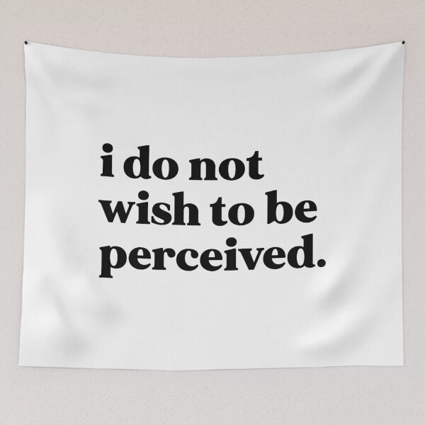 Item preview, I do not wish to be perceived designed and sold by weirdly weird.