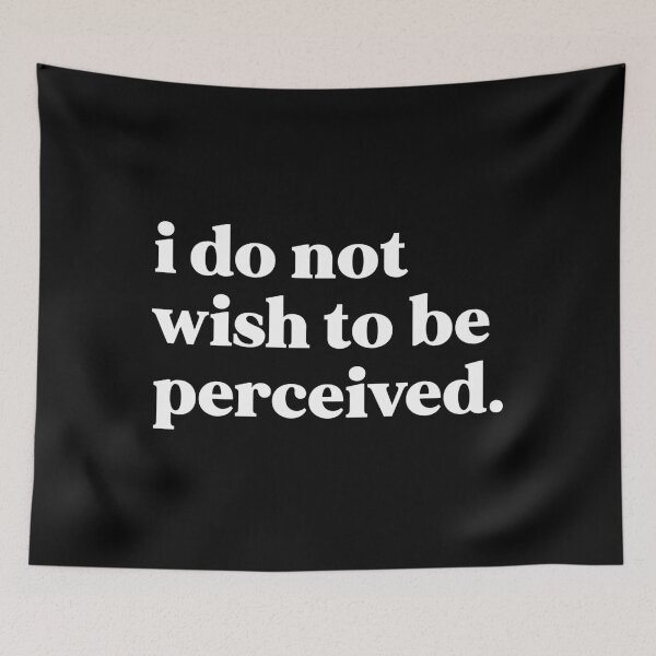 Item preview, I do not wish to be perceived designed and sold by weirdly weird.
