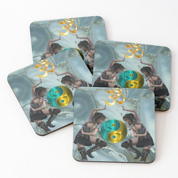 Item preview, Dancing Yoginis designed and sold by AllArtTaide.
