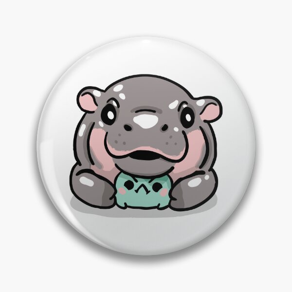 Item preview, Cute Little hippo MOO DENG with frog toy designed and sold by zahirshop.