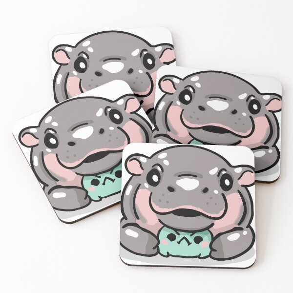 Item preview, Cute Little hippo MOO DENG with frog toy designed and sold by zahirshop.