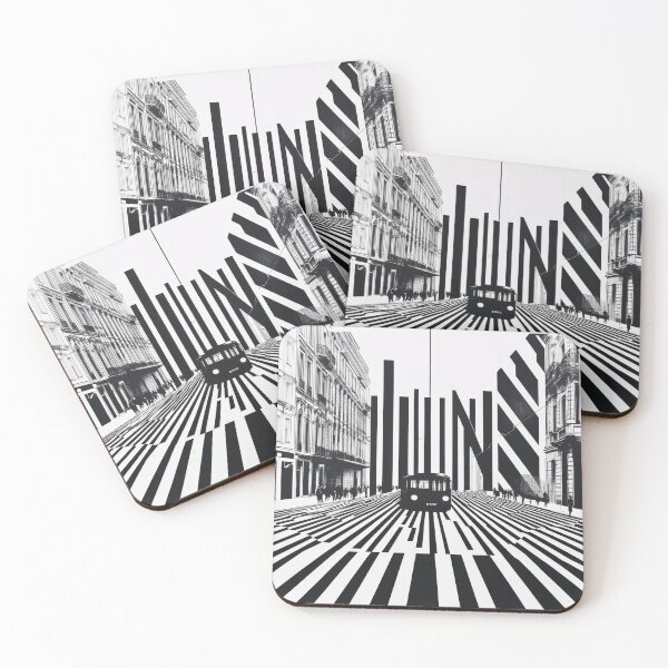Item preview, Brno Modern Tram Art designed and sold by BeUniqueCo.