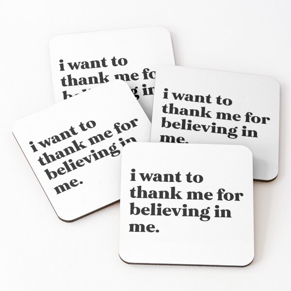 Item preview, I want to thank me for believing in me designed and sold by weirdly weird.