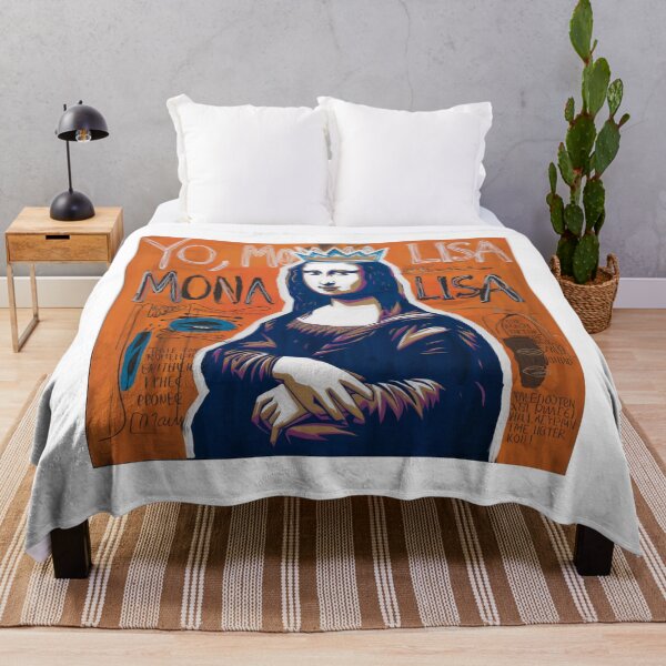 Item preview, Graffiti-Inspired Mona Lisa, Halloween, funnyfits70, Humor, Funny, designed and sold by FunnyFits70.