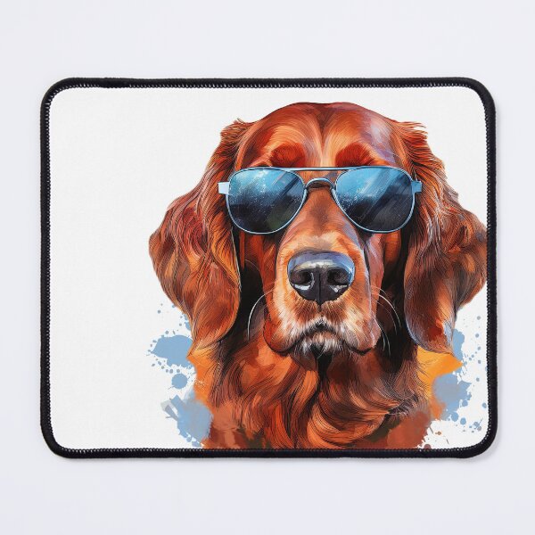 Item preview, Irish Setter with sunglasses designed and sold by Motivburg.