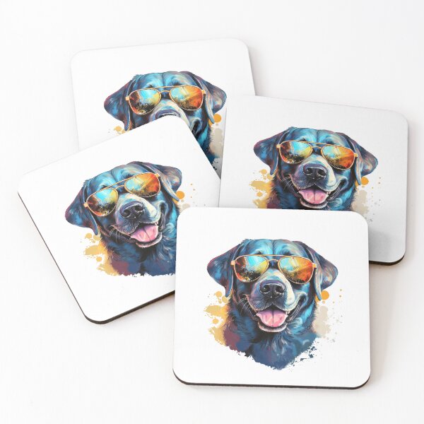 Item preview, Labrador with sunglasses designed and sold by Motivburg.