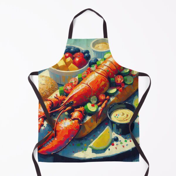 Item preview, Lobster Roll Impressionism Art Style designed and sold by artofuniverse.
