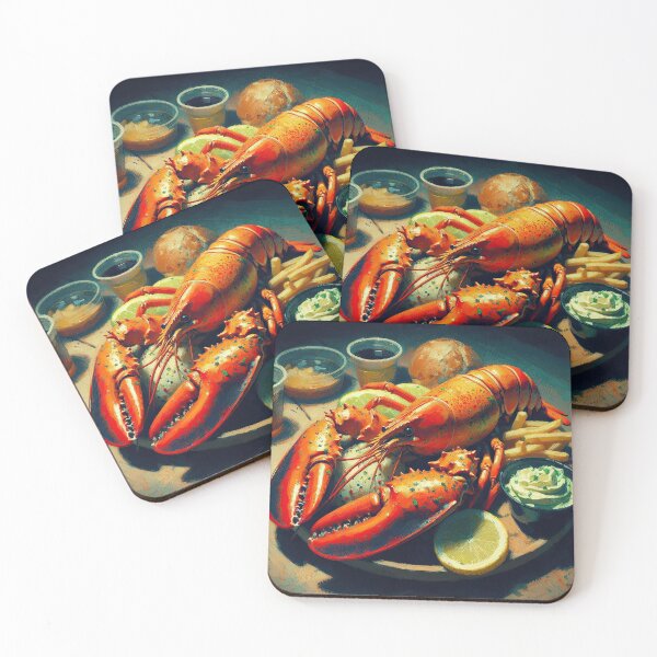 Item preview, Lobster Roll Impressionism Art Style designed and sold by artofuniverse.