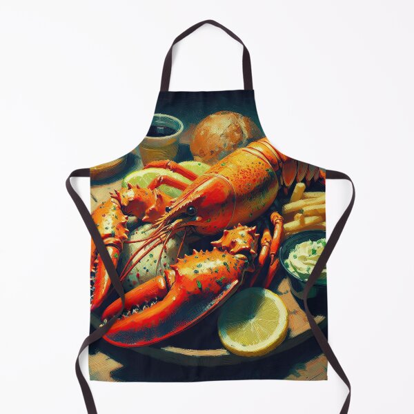 Item preview, Lobster Roll Impressionism Art Style designed and sold by artofuniverse.