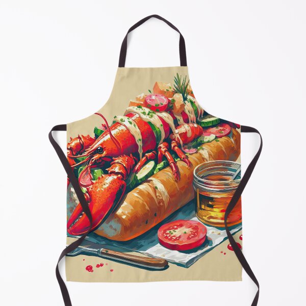 Item preview, Lobster Roll Impressionism Art Style designed and sold by artofuniverse.