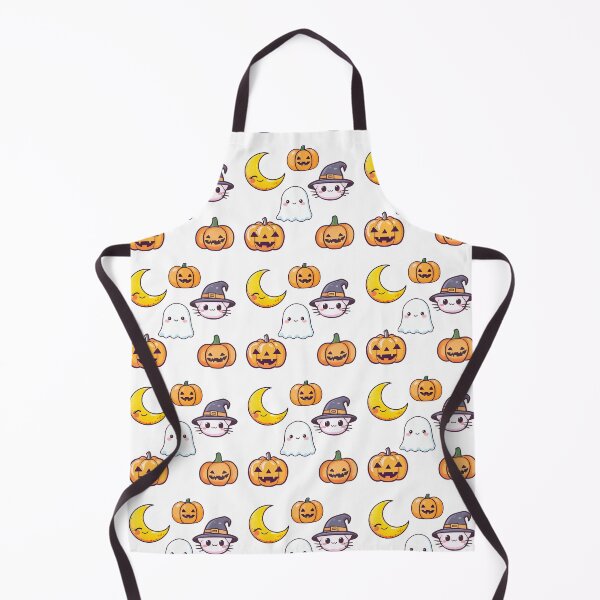 Item preview, Cawaii Halloween Set, Cute Spooky Friends, Halloween Bundle, Cawaii Set, Pumpkin, Witch Cat, Ghost, Moon designed and sold by Yaremchuk.