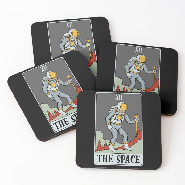 Item preview, The Space - Funny Astronaut Mars Mission Tarot Card designed and sold by isstgeschichte.