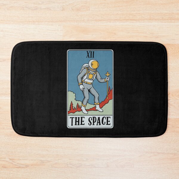 Item preview, The Space - Funny Astronaut Mars Mission Tarot Card (Blue Version) designed and sold by isstgeschichte.