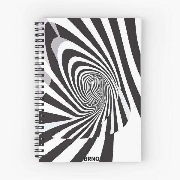 Item preview, Brno Optical Illusion Art Poster designed and sold by BeUniqueCo.
