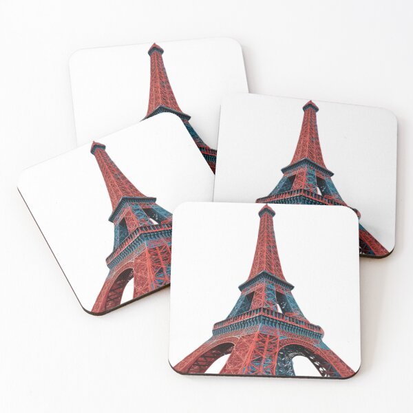 Item preview, Red Paris tower ( Eiffel tower) designed and sold by KRStyleClub.
