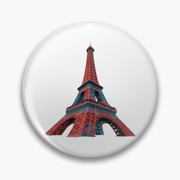 Item preview, Red Paris tower ( Eiffel tower) designed and sold by KRStyleClub.