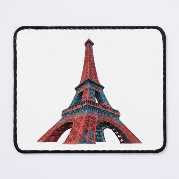 Item preview, Red Paris tower ( Eiffel tower) designed and sold by KRStyleClub.