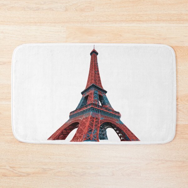 Item preview, Red Paris tower ( Eiffel tower) designed and sold by KRStyleClub.