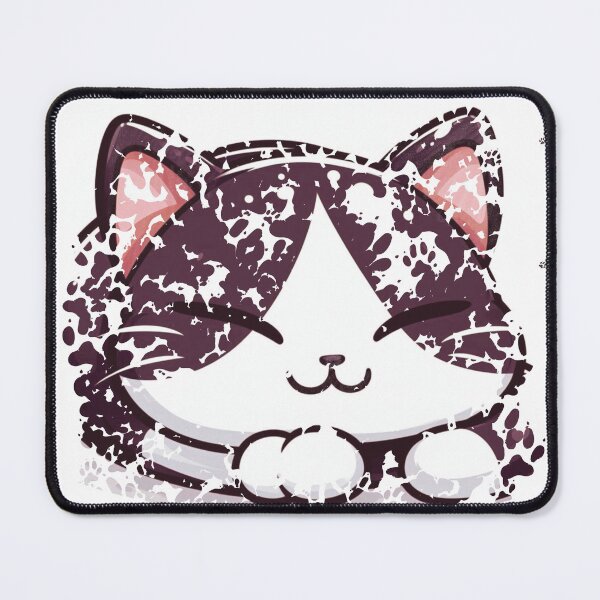 Item preview, Cute Black and White Cartoon Cat designed and sold by Pevkay97.