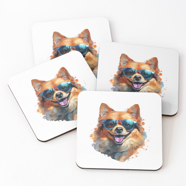 Item preview, Pomeranian with sunglasses designed and sold by Motivburg.