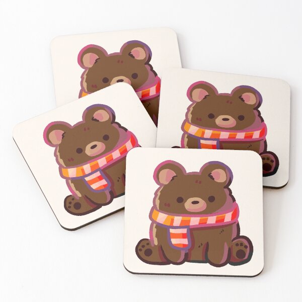 Item preview, Bear wearing scarf  designed and sold by Artofmayara.