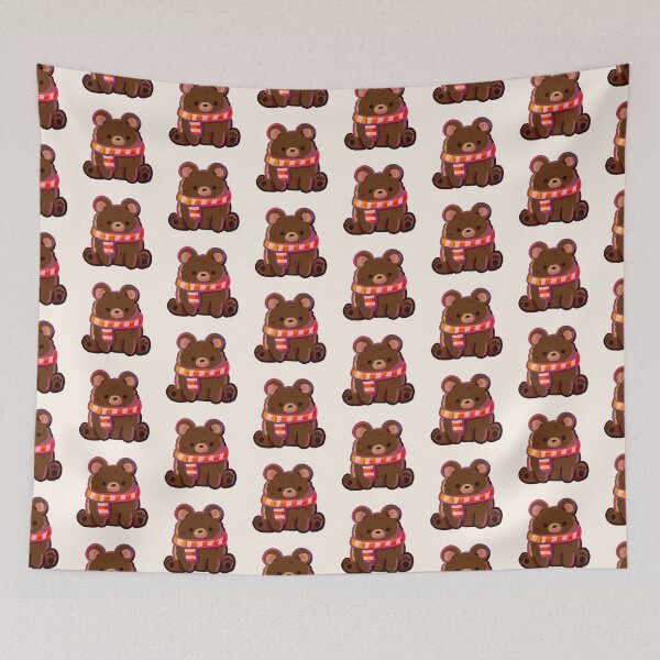 Item preview, Bear wearing scarf  designed and sold by Artofmayara.