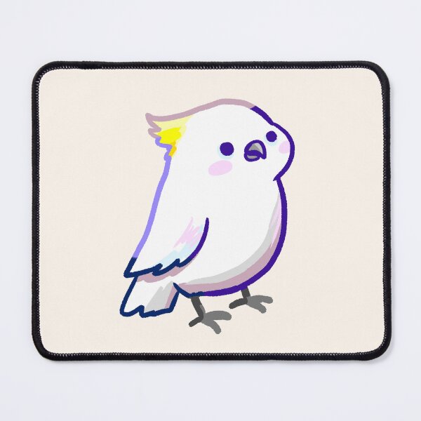 Item preview, cockatiel bird art designed and sold by Artofmayara.