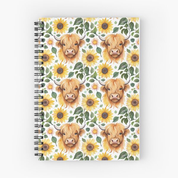 Item preview, Highland Cow and Yellow Sunflowers designed and sold by inspirationzgal.