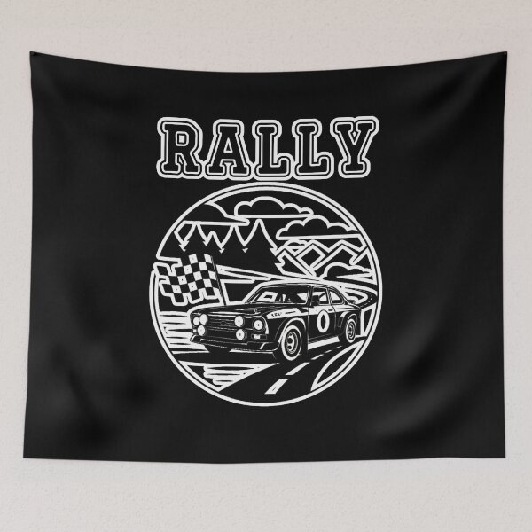 Item preview, RALLY Motorsports enthusiast rally fanatic classic rallying car collector and historic racer design designed and sold by Jt41.