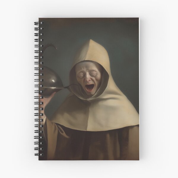Item preview, The Yawning Monk: Strange Stillness designed and sold by landletsy.