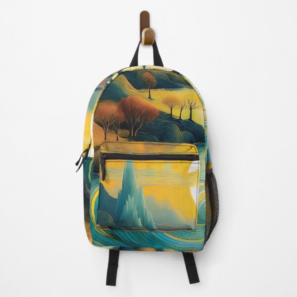 Item preview, A fantastical landscape with a surreal, almost dreamlike quality design. designed and sold by HEMRO.