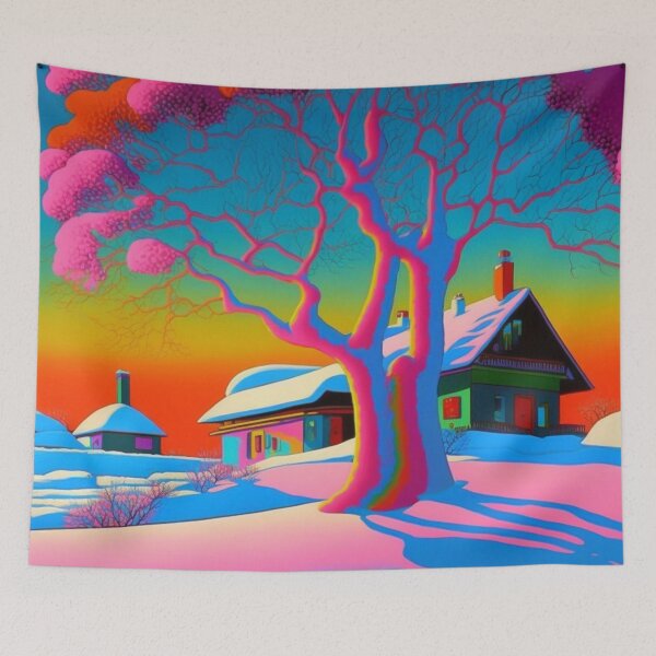 Item preview, Neon Winter designed and sold by patternshoprad.