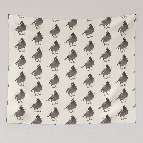 Item preview, Mynah bird illustration  designed and sold by Artofmayara.