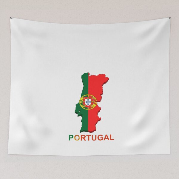 Item preview, Portugal Flag Map  designed and sold by 2minutidiitalia.