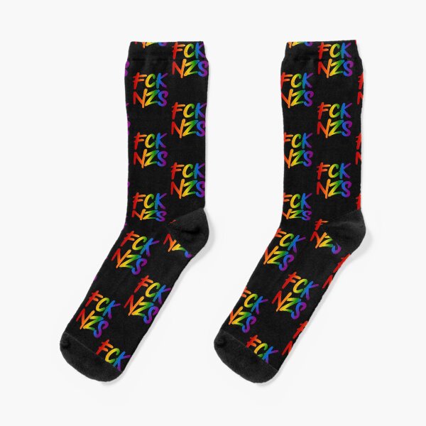 Artikel-Vorschau von FCK NZS I Regenbogen I No AFD I No Nazis I Gegen Rechts, designt und verkauft von VoiceStreetwear.